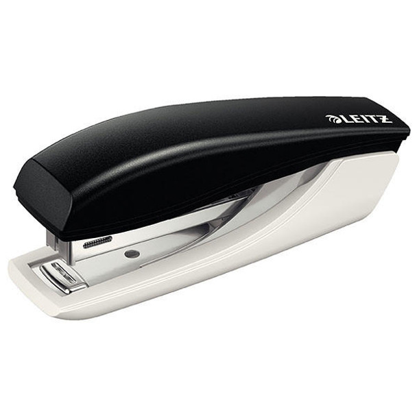 LEITZ Nexxt Stapler Mini 10sht Black X CARTON of 6 55176095