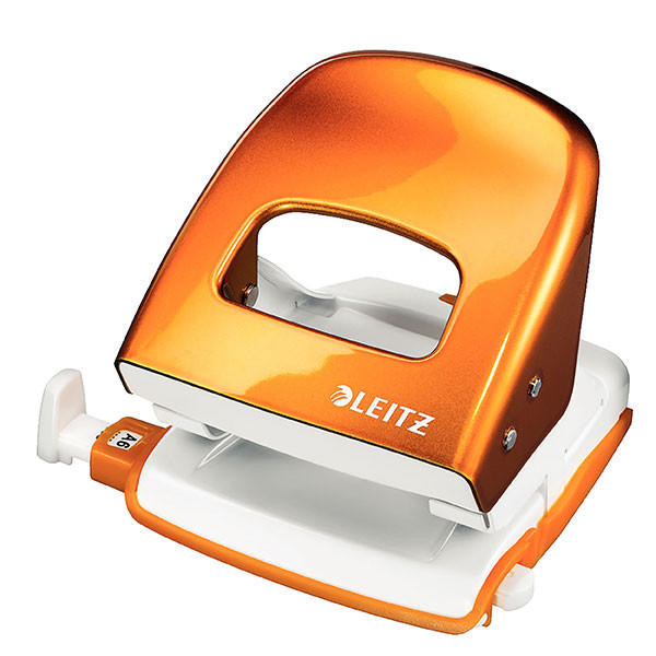 LEITZ Nexxt Wow Hole Punch Orange Boxed 50081044
