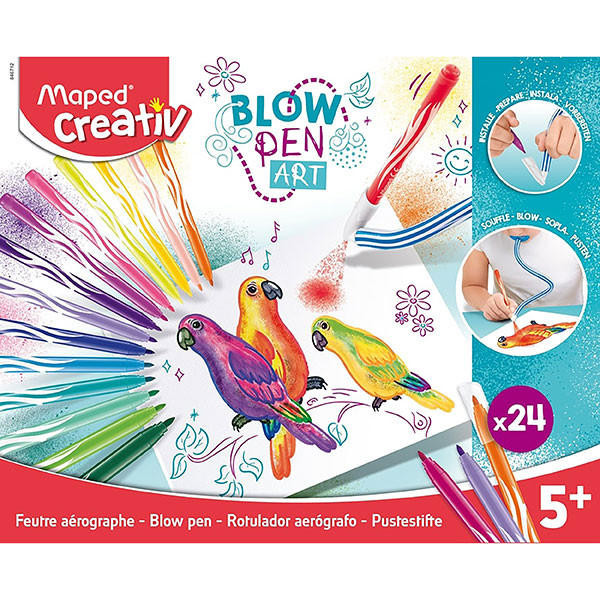 Maped Creativ Blow Pen Basic Art Kit 8846712