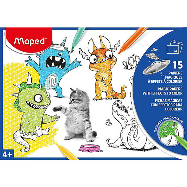 Maped Magic Colouring In 15 Sheets X CARTON of 6 8831214 Maped Magic Colouring In 15 Sheets X CARTON of 6 8831214