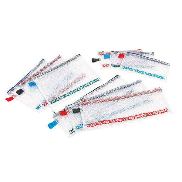 Marbig Pencil Case Pvc Mesh 13.5x5.25 345x140 X CARTON of 12 9747099