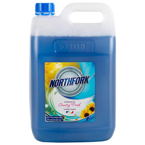 NORTHFORK Laundry Liquid Antibacterial 5 Litre X CARTON of 3 636070700