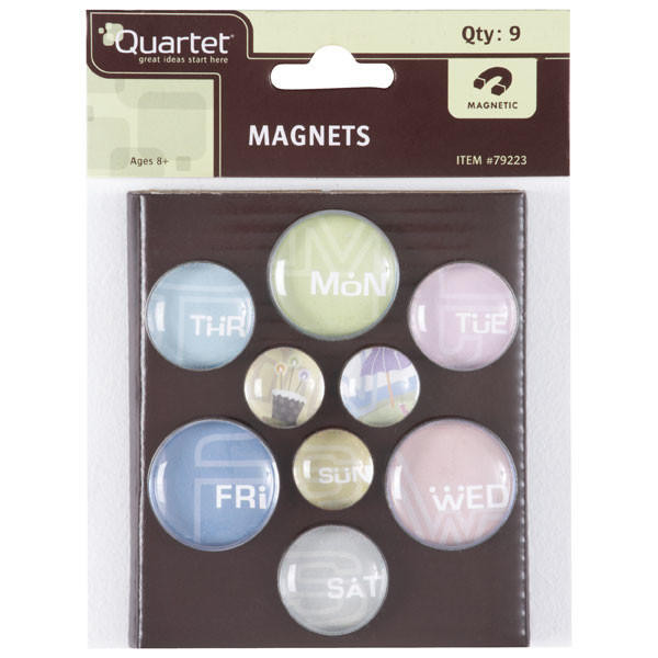 Quartet Magnet Buttons Fashion Week Pack9 QT79223