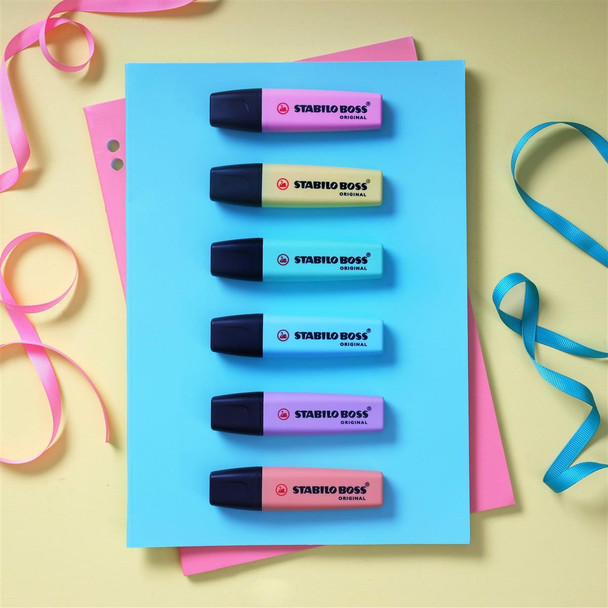 STABILO Boss Pastel Highlighter Breezy Blue : 50653 