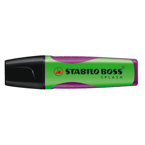 STABILO Boss Splash Highlighter Green BOX10 50145