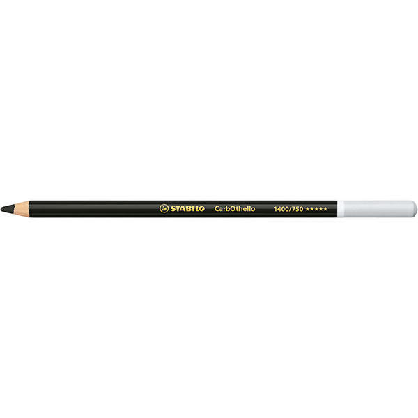 STABILO C/Othello Pastel Pencil Neutral Black BOX12 0078407