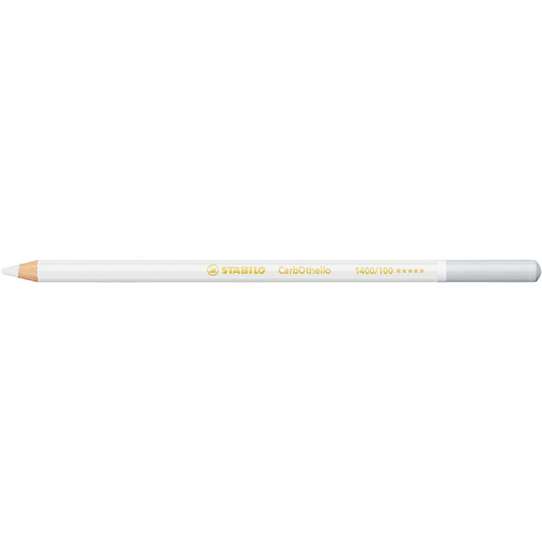 STABILO C/Othello Pastel Pencil Titanium Wht BOX12 0078473