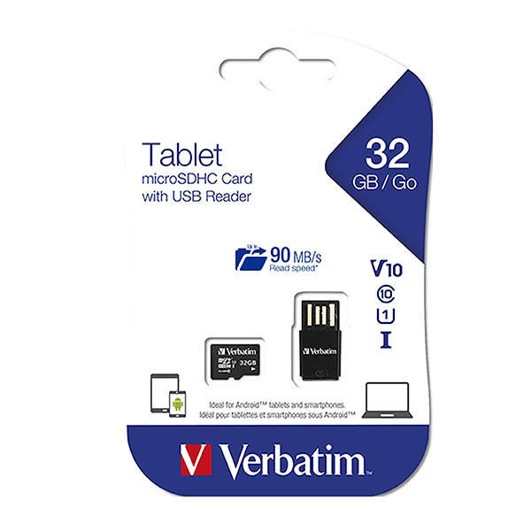 Verbatim Micronro Sdhc Card With Usb Reade 32gb 44059