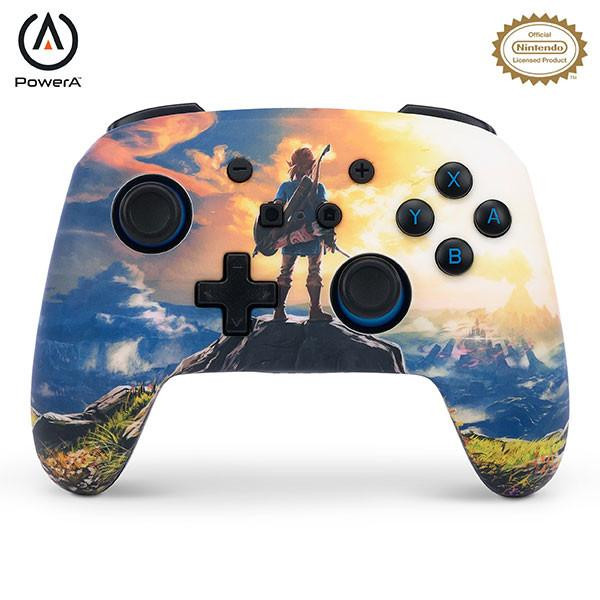 Powera Enhanced Wireless Controller Kingdom Hyrule Nintendo Switch : 1526541-01 