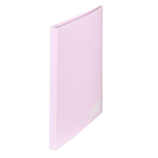 marbig Non-Refillable Display Book 20 Pocket Pastel Pink X Carton of 10 : 2005509 