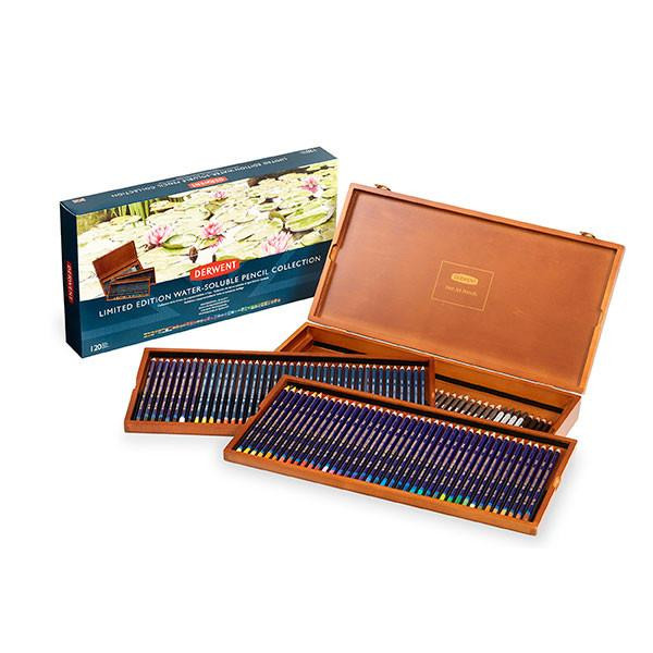 DERWENT Professional Watercolour Wooden Box Limite Box120 : 2302732 