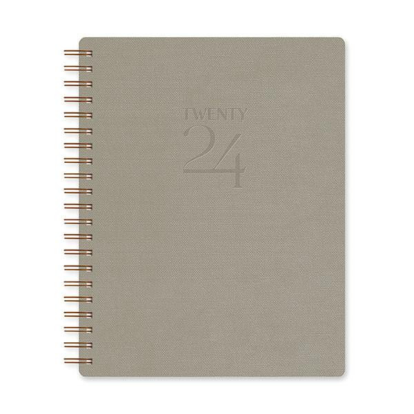 Orange Circle 2024 Baxter Planner Greige : 24501 