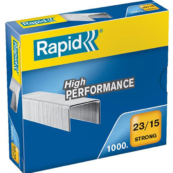 Rapid Staples 23/15mm Box1000 Strong : 24870200 