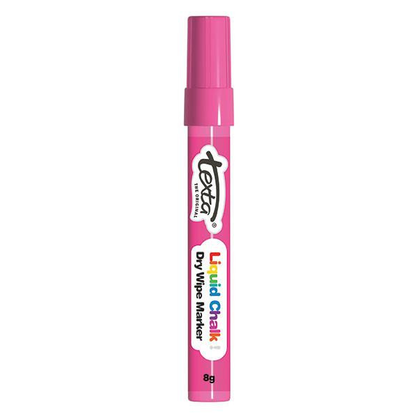 TEXTA Liquid Chalk Marker Dry Wipe Pink : 387940S 