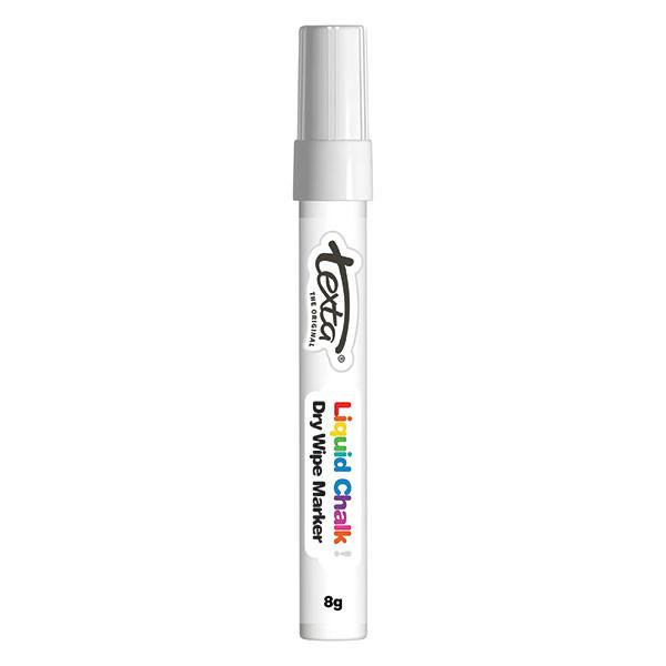 TEXTA Liquid Chalk Marker Dry Wipe White : 387970S 