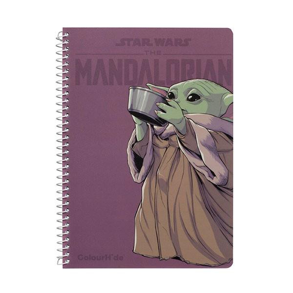 Colourhide Star Wars A5 Notebook 120page Mandalorian X Carton of 14 : 50722 