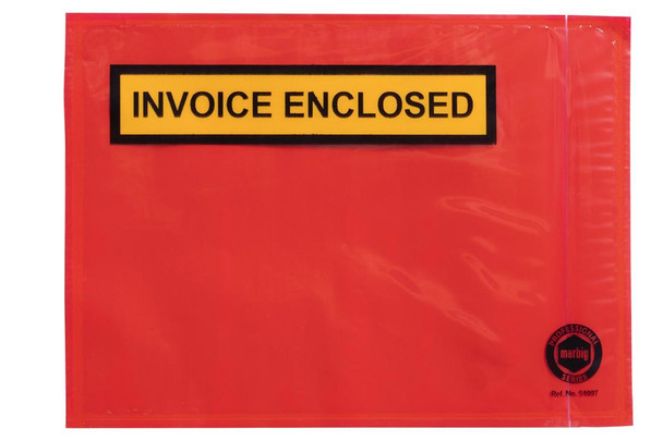 marbig Professional Packaging Envelope Inv Encl A6 175x125mm Rd Box1000 : 51097 