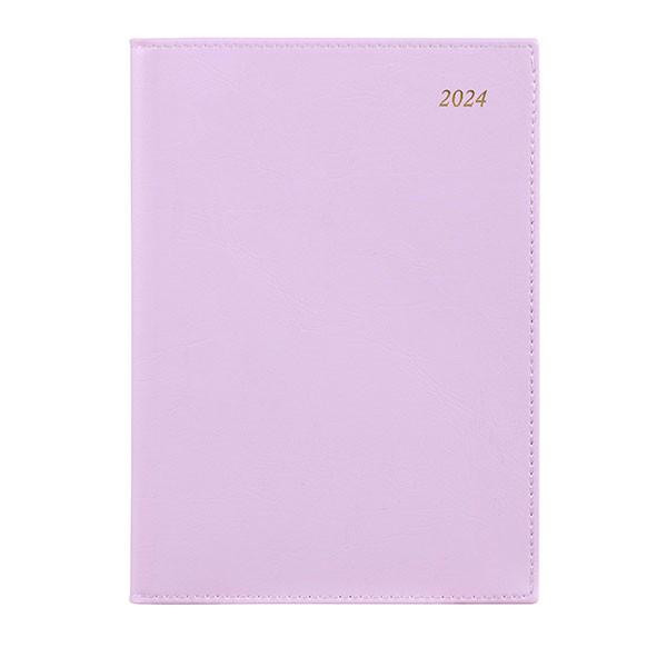 CUMBERLAND 2024 Soho Diary A5 Day To A Page Pink X Carton of 6 : 51SSHPK24 
