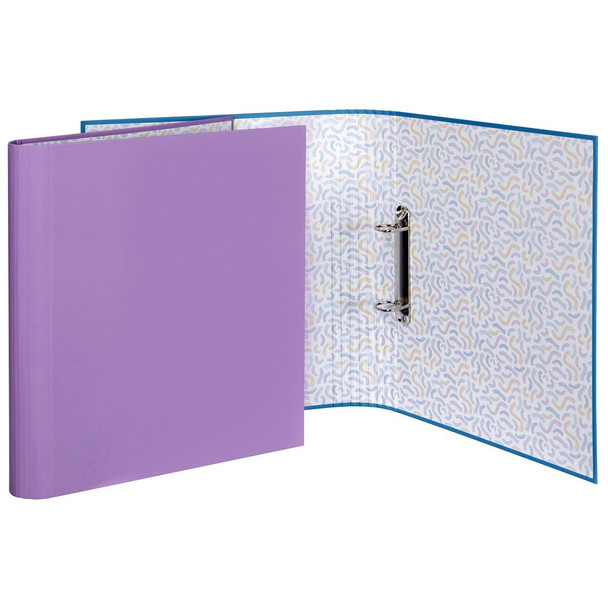 marbig Ring Binder Soft Touch 25mm 2d Assorted X Carton of 16 : 6880098 