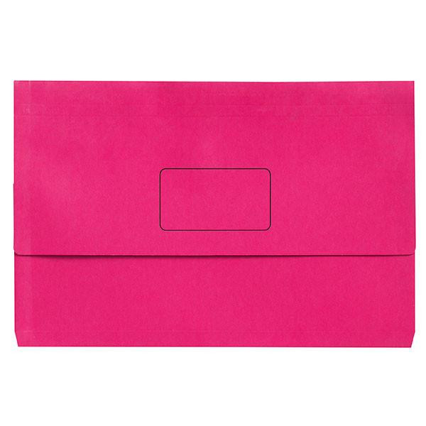 Pl Products Initiative Document Wallet Foolscap Pink Pack50 : 7071781 