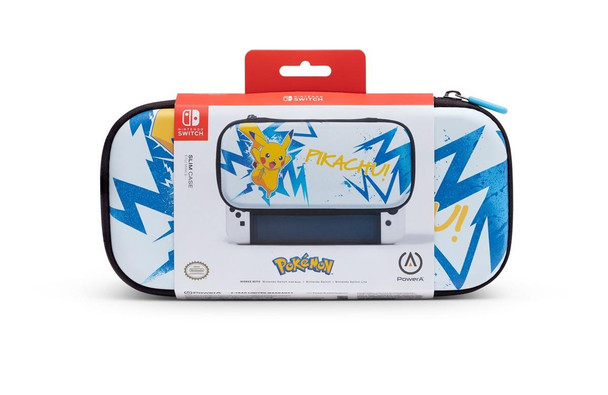 Powera Slim Case Pikachu Volt Nintendo Switch : NSCS1408-01 