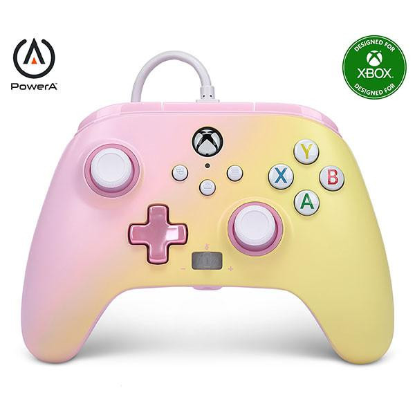 Powera Enhanced Wired Controller Pink Lemonade Xb X/S : XBGP0003-01 