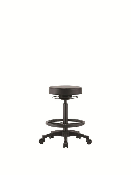 Buro Polo Stool Black : 142-PU3-AT 