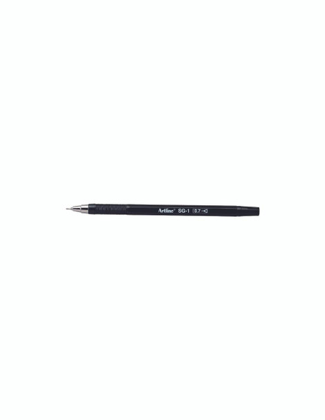 Artline Sg-1 Needle Tip Pen Black 0.5mm Box12 X CARTON of 12 : 182201 