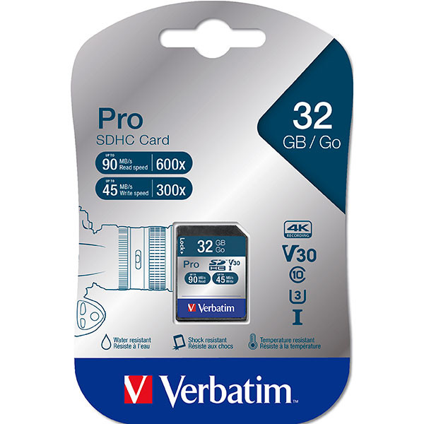VBM 32GB PRO SDHC CLASS 10 UHS-I
