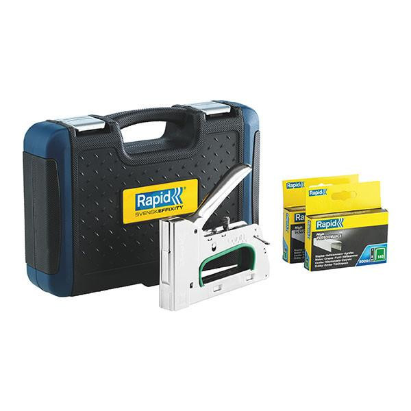 Rapid Tools R34 Staple Gun Case Including Staples : 5001379 