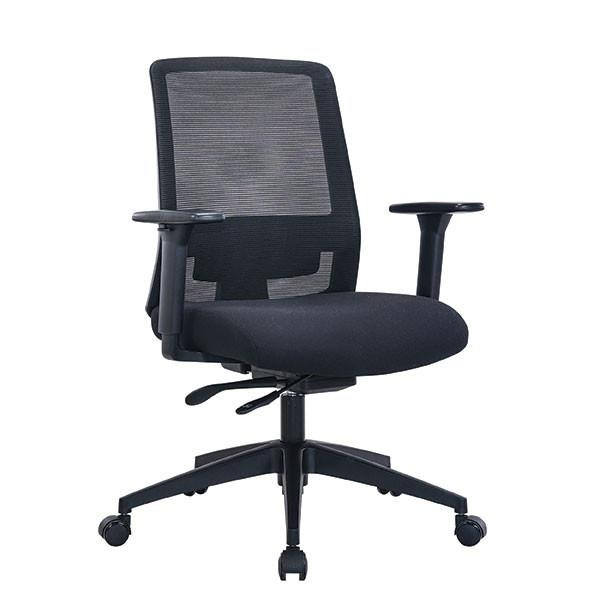 Mondo Zone Task Chair Black, W Arms : 121A-M3 
