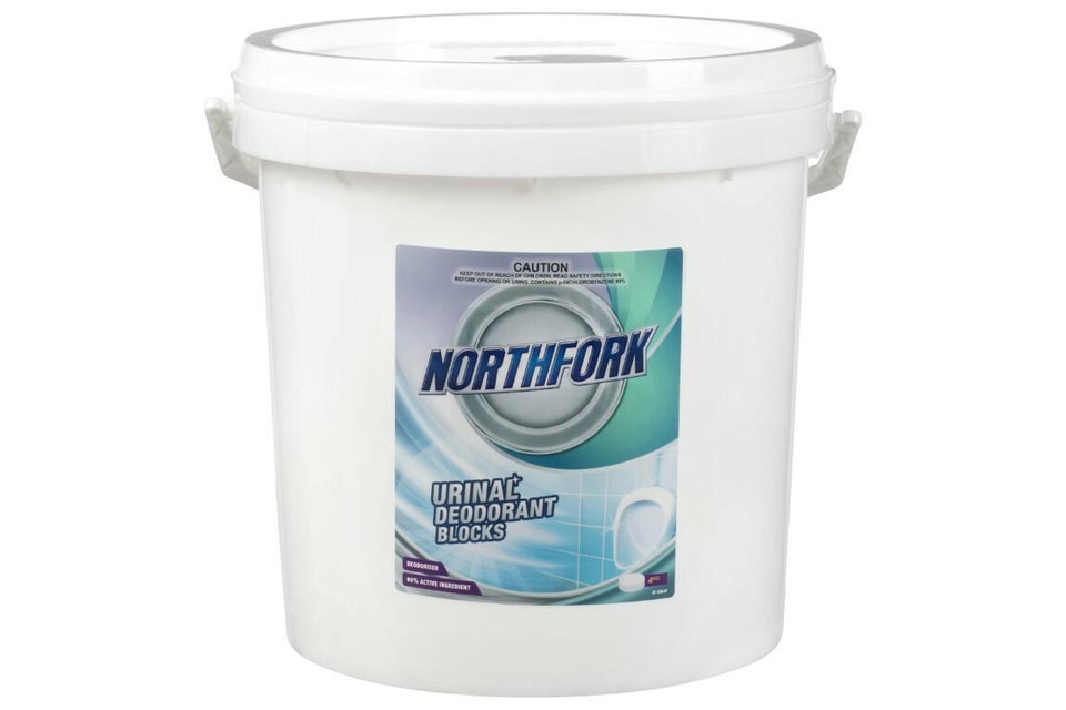 NORTHFORK Urinal Deodorant Blocks 4kg X CARTON of 4 632041200 The