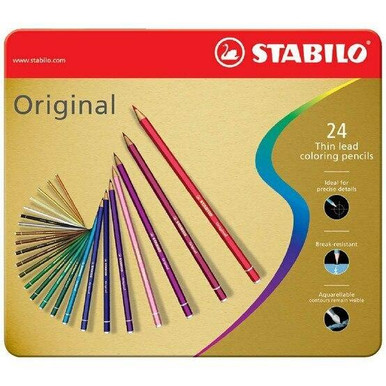 STABILO Colour Coloured Pencils Wallet24 X CARTON of 6 : 49734