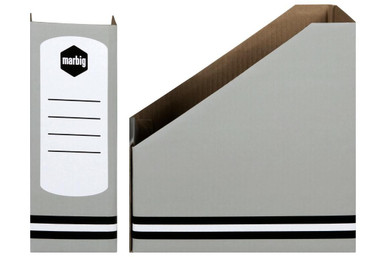 Marbig Magazine Holder Grey 4Pack X CARTON of 8 : 80050A | The ...