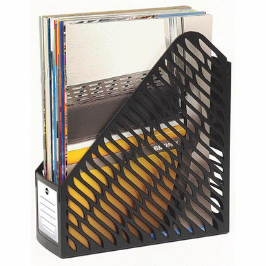 Marbig Magazine Rack Twin Pack Black X CARTON of 4 : 864002B | The ...