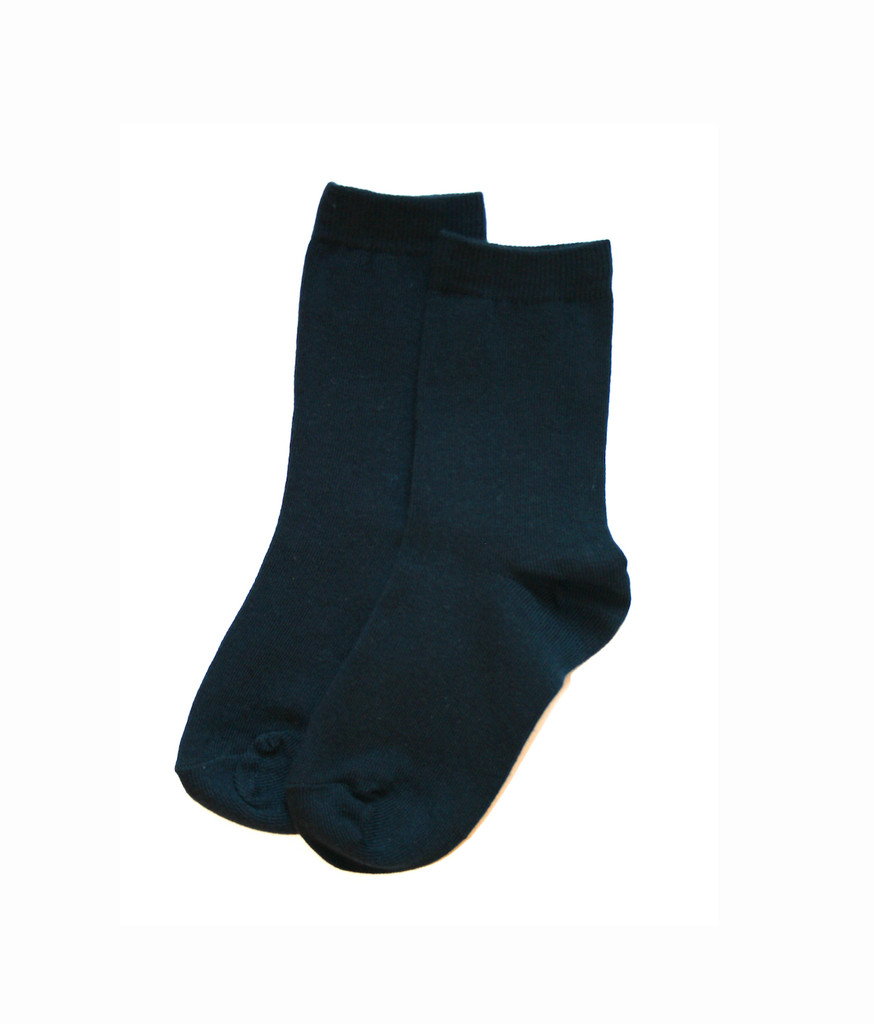 Navy blue bamboo socks