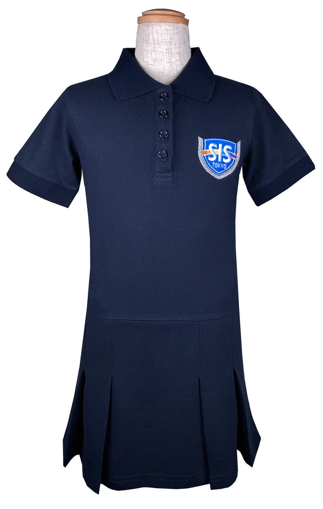 SIS short-sleeved polo dress