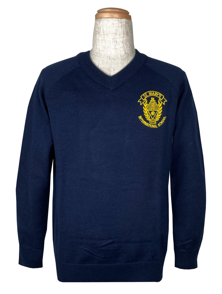 St. Mary's V-necked jumper