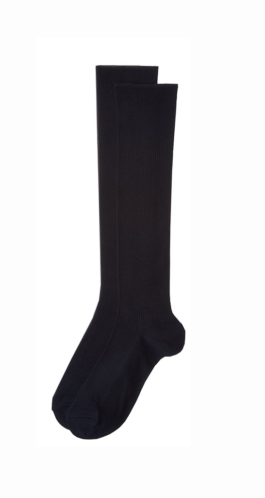 Navy knee socks