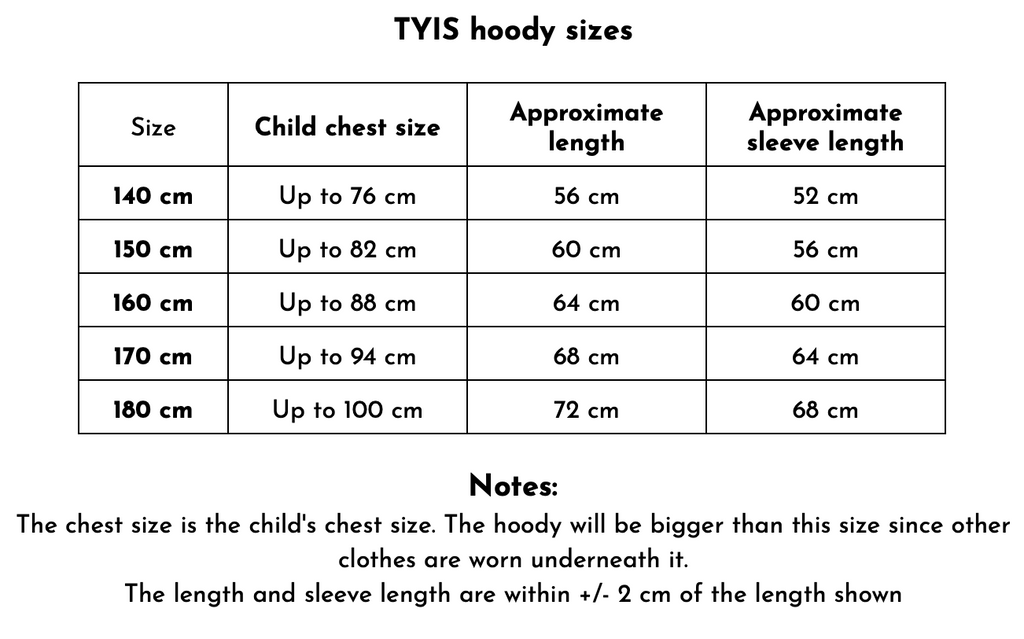 TYIS hoody