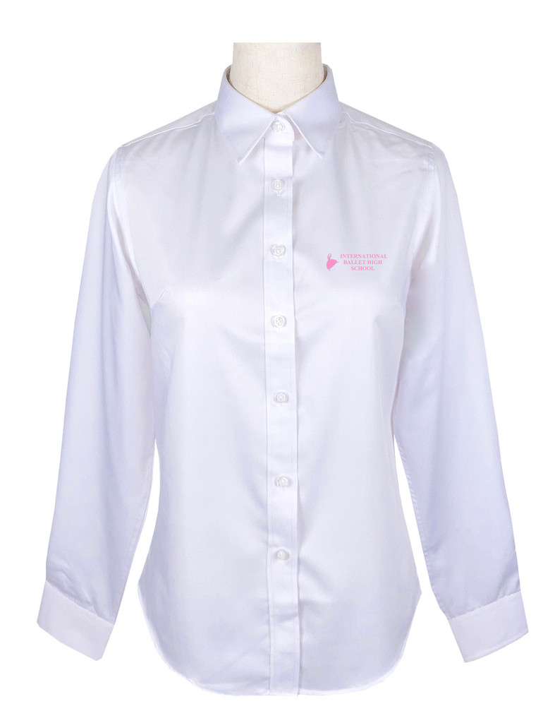 International Ballet High School girls white shirt