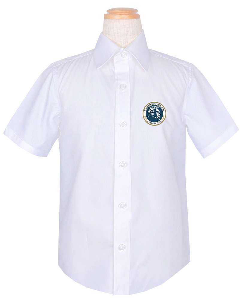 Chesterton Academy boys short-sleeved shirt
