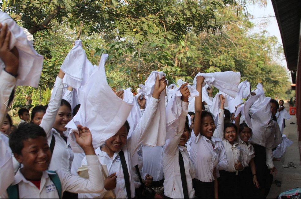Supporting schools in Cambodia