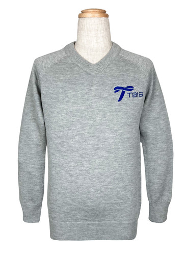 TBIS V-necked jumper
