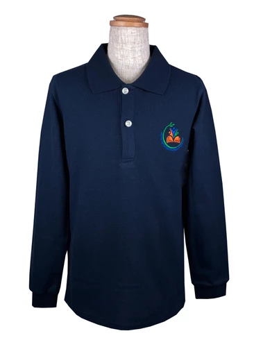 Hope IS long-sleeved polo shirt