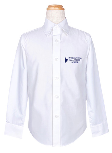 International Ballet High School boys white shirt