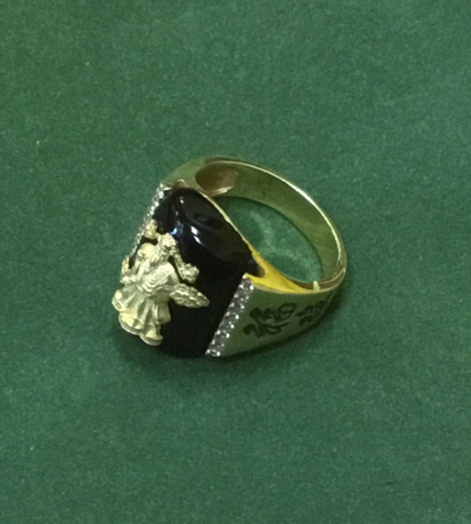 The Celestial God of Wealth - Jade Emperor Ring 