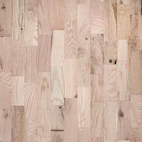 Safari Sun Unfinished 3/4 x 3 1/4 Red Oak #3 Common Shorts 22.75 sf/ctn Cabin Grade