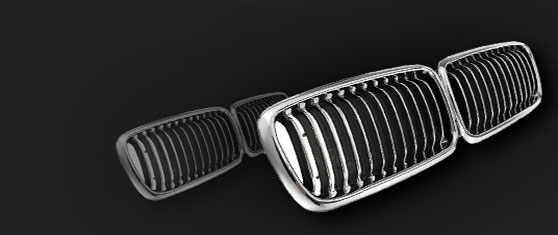luxury car grills