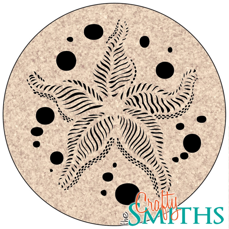 "Starfish" Cork Coasters or Trivet